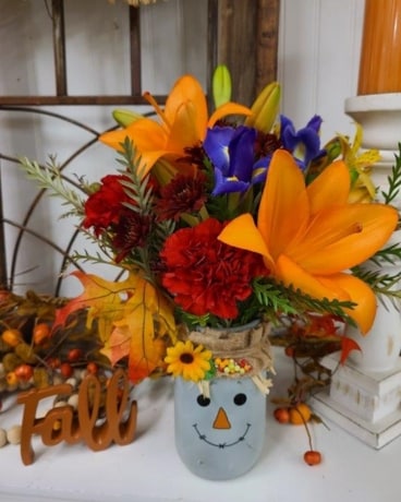 Harvest Time Flower Arrangement