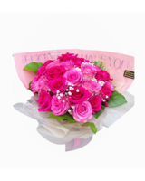 Pretty in Pink in Montreal QC - Fleuriste Cote-des-Neiges