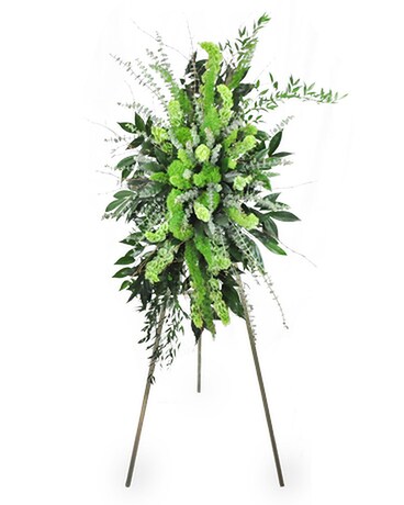 Strength & Solice Standing Spray Flower Arrangement
