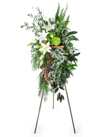 Meadow of Memories Standing Spray Flower Arrangement