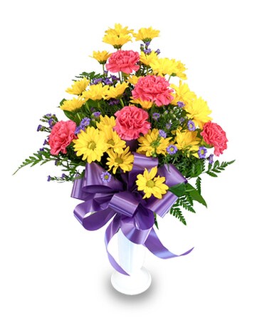 Memorial Day Cemetery Vase Flower Arrangement