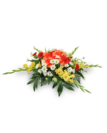 Memorial Day Flat Spray Flower Arrangement