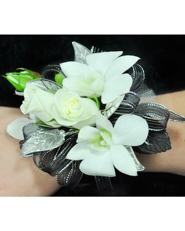 Petite Spring Mix - All White Flower Arrangement