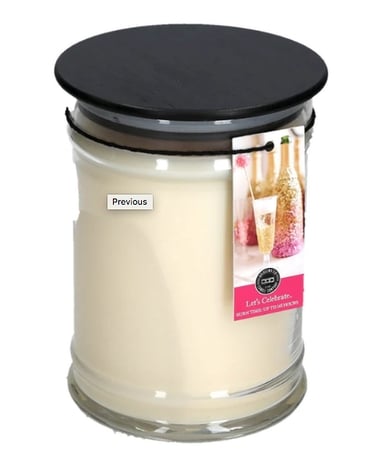LG Candle - Let's Celebrate Jar Candle