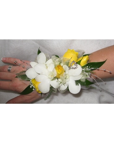 Double Gold Corsage