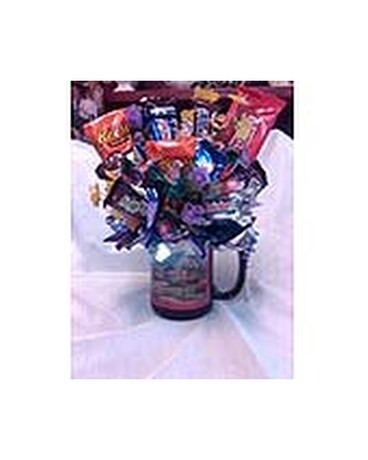 Candy Bouquet Flower Arrangement