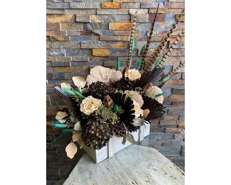 Large treasure box Dried Flowers