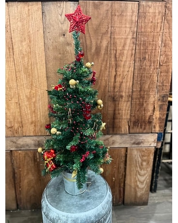 Festive Silk Christmas tree Custom product