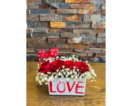 Love Flower Arrangement