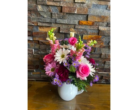 Pitcher perfect Flower Arrangement