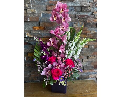 The orchid Flower Arrangement