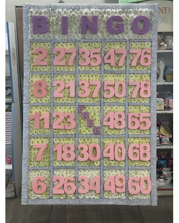 Bingo Flower Arrangement