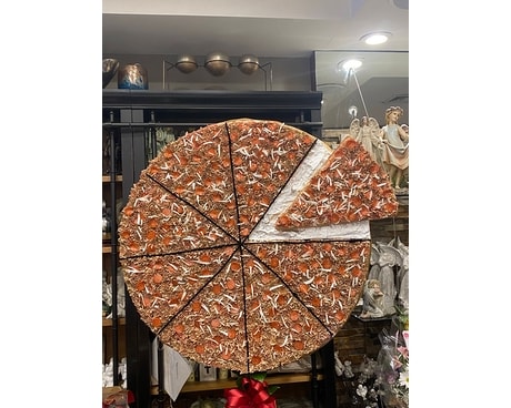 Pizza Slice Flower Arrangement