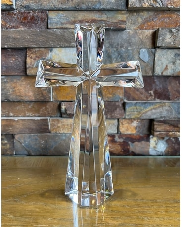 Bohemian Crystal Cross in Staten Island NY - Eltingville Florist Inc.