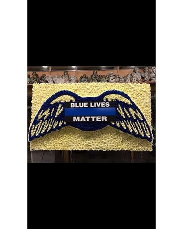 Blue Lives Matter Sympathy Arrangement