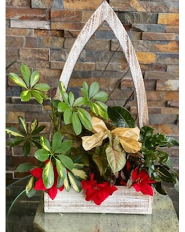 vintage arch planter Flower Arrangement