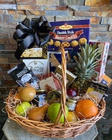 Fruit and Gourmet Basket Gift Basket