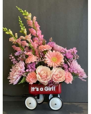 Baby wagon Flower Arrangement