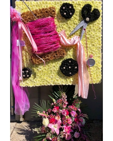 Seamstress Flower Arrangement