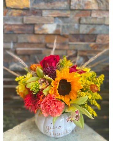 Give thanks Flower Arrangement