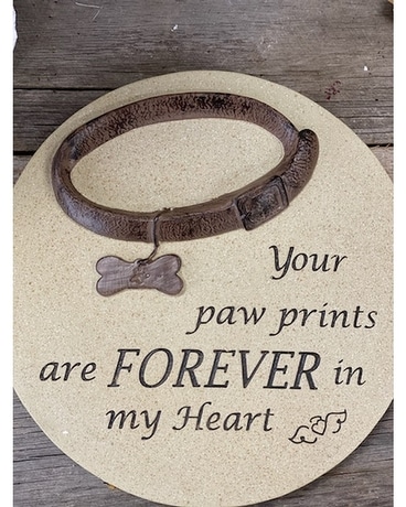 Paw Prints Flower Arrangement