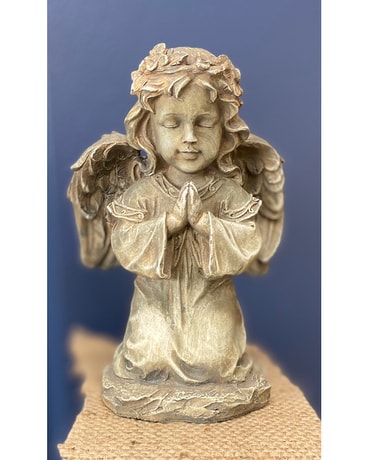 Antique Style Angel Flower Arrangement