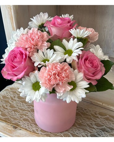 Perfectly Pink Flower Arrangement