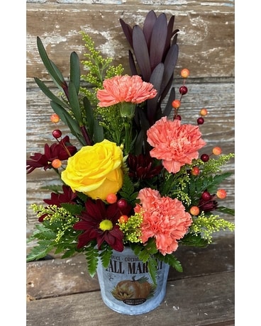 Fall Market Flower Arrangement