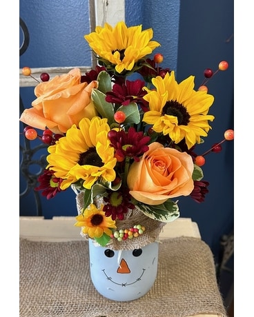 Fall Y'All Flower Arrangement