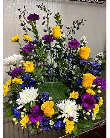 Urn Piece Flower Arrangement