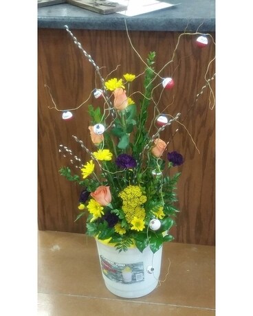 Fisherman's Tribute Flower Arrangement