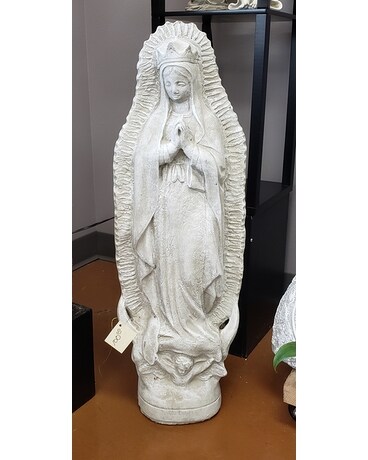 Our Lady Guadalupe Flower Arrangement