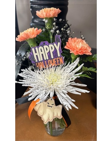 Boo'tiful Flower Arrangement
