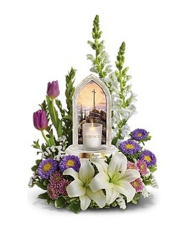 Kinkade Easter Joy Bq Flower Arrangement