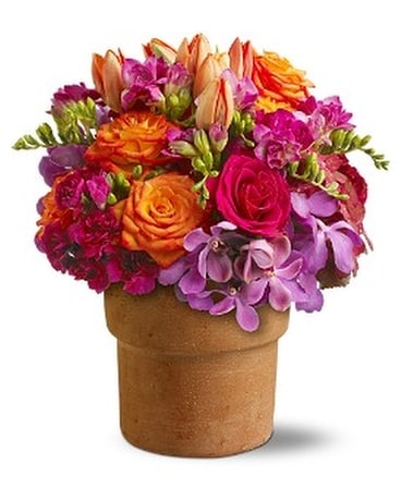 Country Chic Flower Arrangement