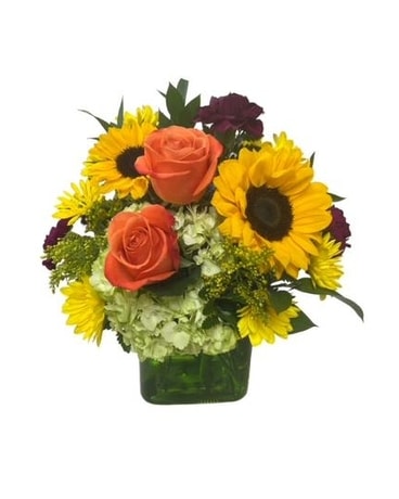 Citrus Sunshine Flower Arrangement
