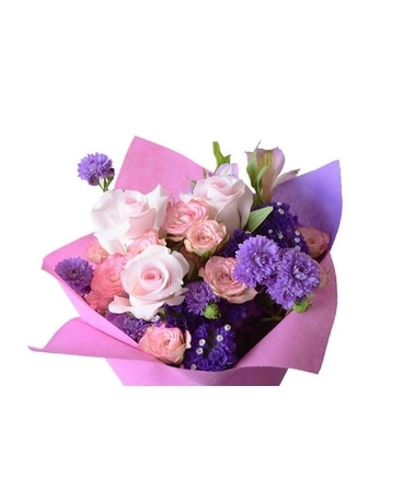 Feminine Wrapped Bouquet Bouquet