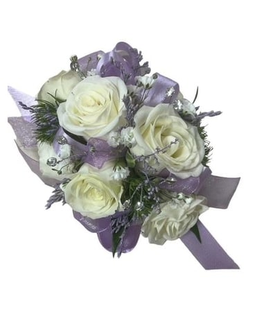 Lavender Frost Wristlette Corsage