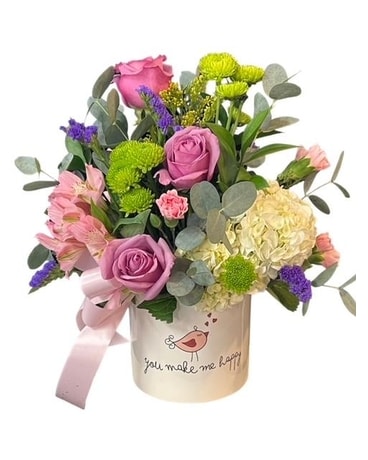 You Make Me Happy Flower Arrangement