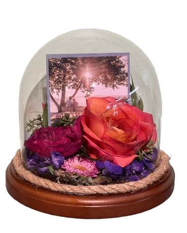 Wedding 5x5 Dome Dried Flowers