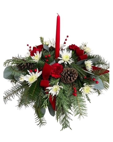 Christmas Traditions Flower Arrangement