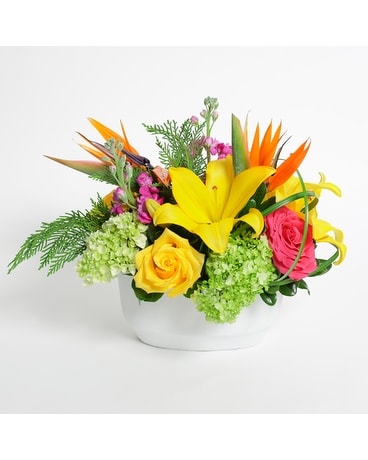 Tropical Oasis Flower Arrangement