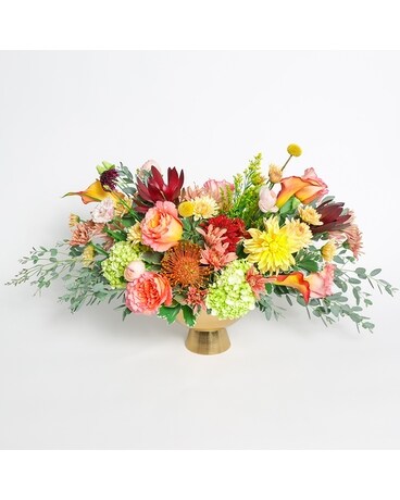 Golden Hour Flower Arrangement