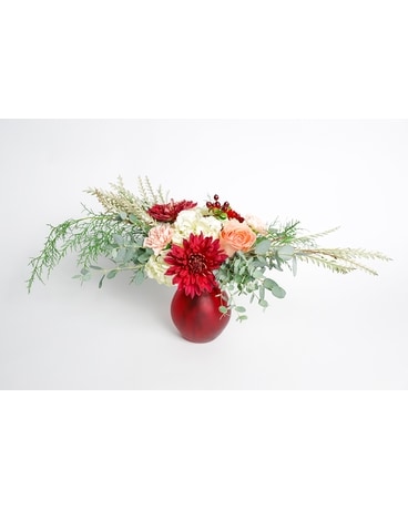 Bohemian Autumn Flower Arrangement
