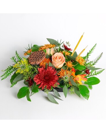 Thanksgiving Centerpiece Flower Arrangement