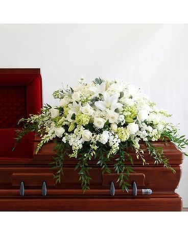 Full & Half Casket Flowers | Dallas Fort Worth Florist