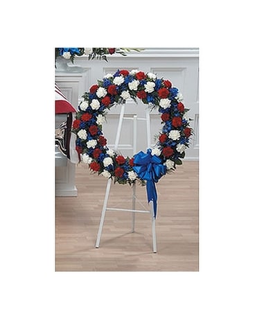 Wreath Flower Arrangement