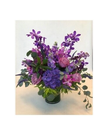 Amethyst Garden Flower Arrangement