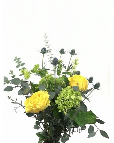 Sea Holly 1 Cut Bouquet Flower Arrangement