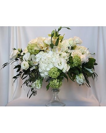 Just White 9 Flower Arrangement